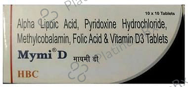 Mymi D 100/1500mcg/1500mcg/3mg Tablet 10s