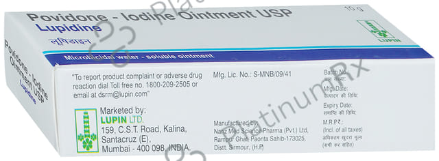 Lupidine 5% Ointment 10gm