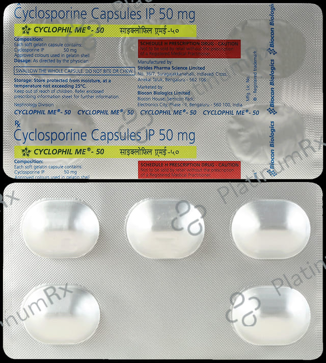 Cyclophil ME 50 Capsule