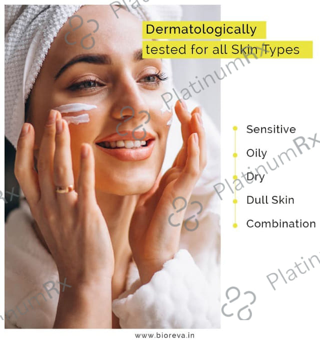 Bioreva Hydrating DNA Protection Broad Spectrum SPF 50 Sunscreen Cream 50gm