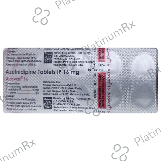 Azovas 16mg Tablet 10s