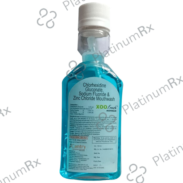 Xoo Fresh Mouth Wash Mint Fresh