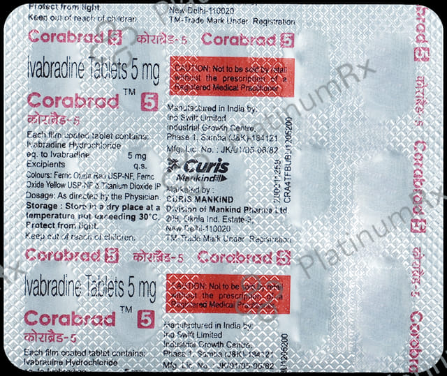 Corabrad 5mg Tablet 15s
