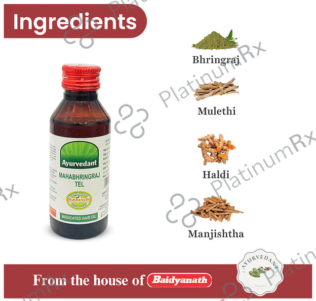 Ayurvedant Mahabhringraj Tel 100ml