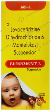 Blinkmont L 2.5/4mg Oral Suspension Mango Flavour 60ml