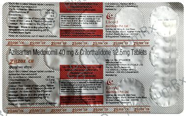 Zilzox CH 40/12.5mg Tablet 15s