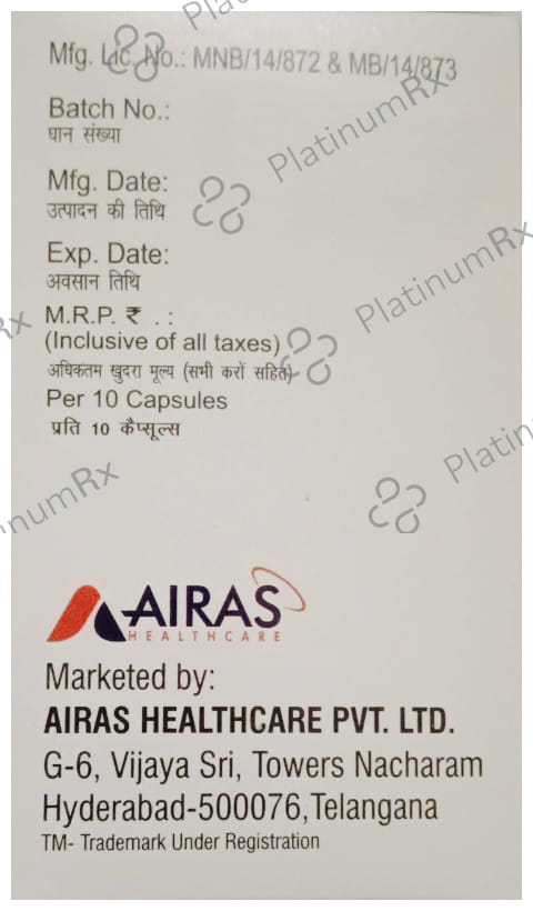 Airacal M Softgel Capsule 10s