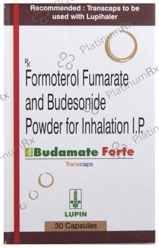 Budamate Forte 400/12mcg Transcaps 30s