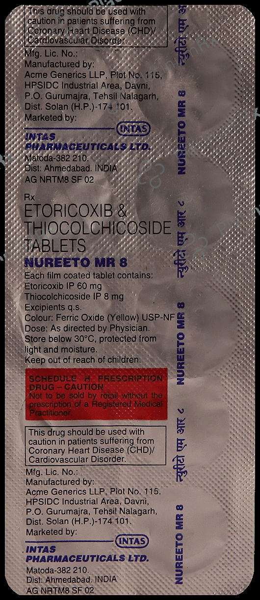 Nureeto MR 8 Tablet 10s