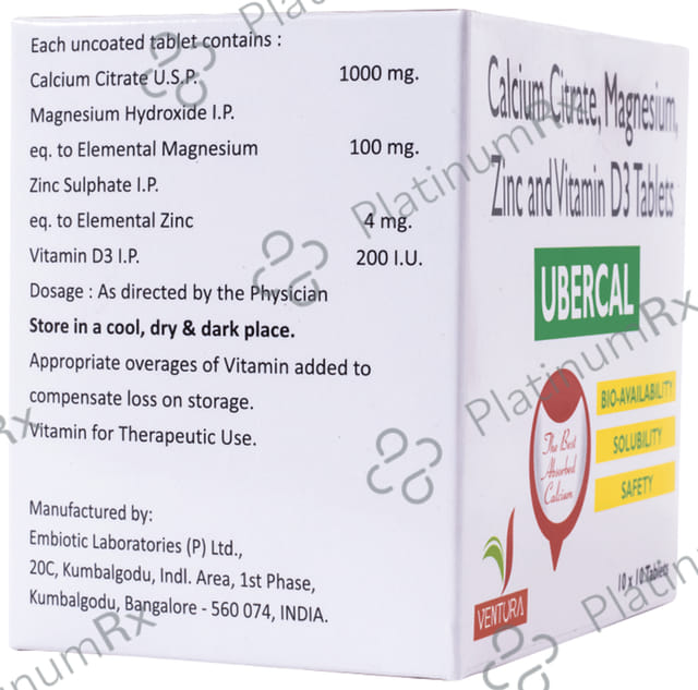 Ubercal Tablet 10s