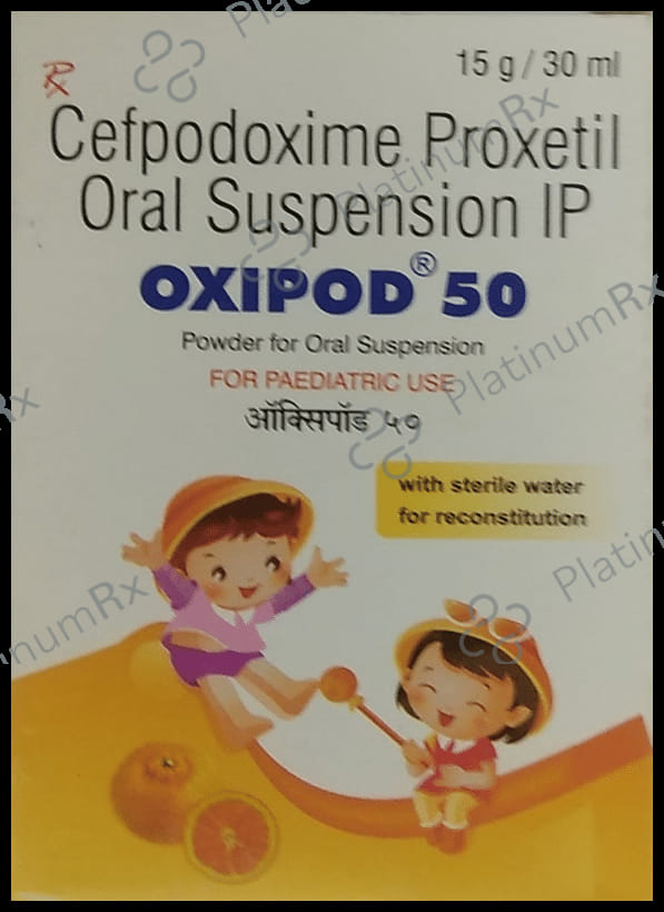 Oxipod 50mg Dry Syrup 30ml