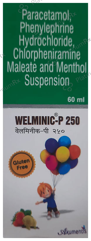 Welminic P Syrup Gluten Free 60ml