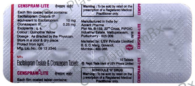 Censpram Lite Tablet 10s