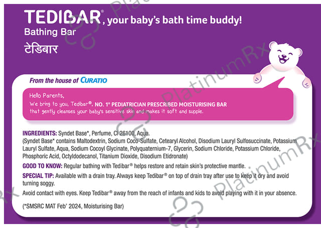 Tedibar Bathing Bar Soap 3s