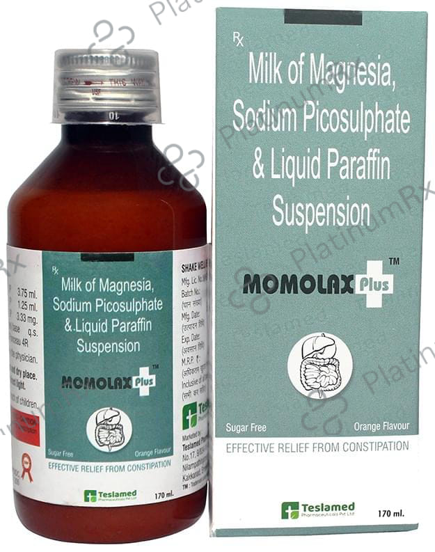 Momolax Plus Oral Suspension Orange Sugar Free