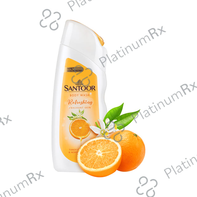 Santoor Refreshing Fragrant Skin Body Wash