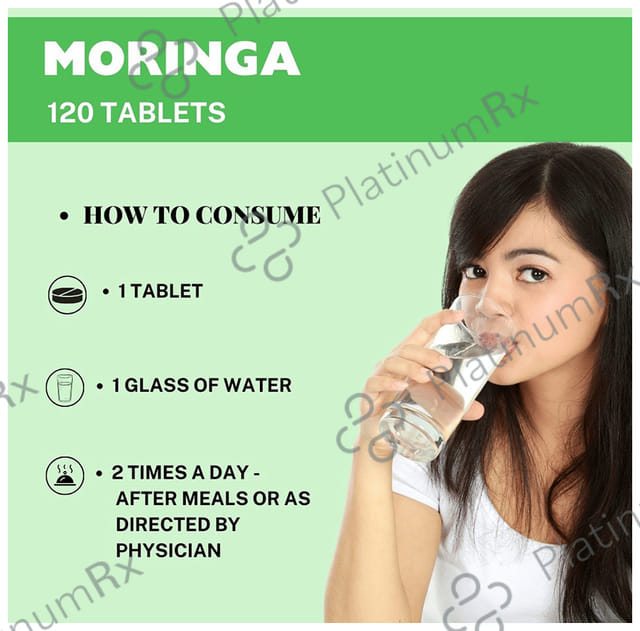 Herbal Hills Moringa 500mg Tablet 120 tablets