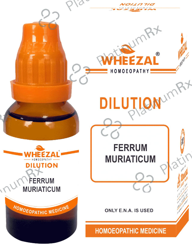 Wheezal Ferrum Mur. Dilution 10M
