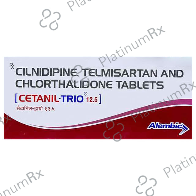 Cetanil Trio 12.5/10/40mg Tablet 10s