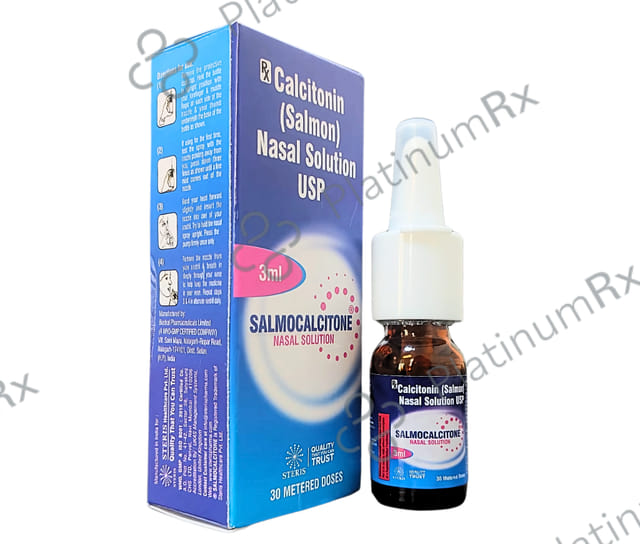 Salmocacitone 200IU Nasal Solution 3.7ml