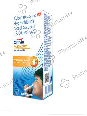 Otrivin 0.05% Paediatric Nasal Drop 10ml