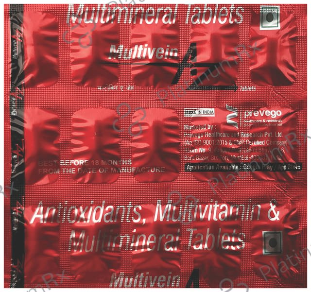 Multivein AZ Tablet 15s