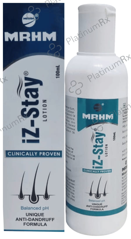 Iz Stay Anti Dandruff Lotion 100ml