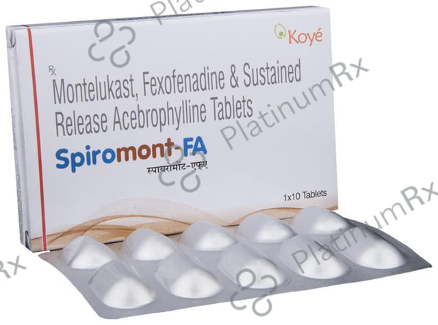 Spiromont-FA Tablet SR