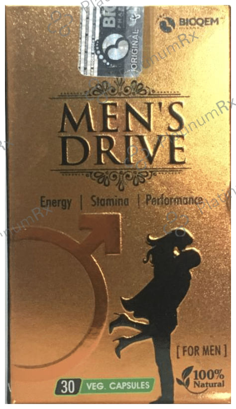 Bioqem Pharma Men's Drive Veg Capsule