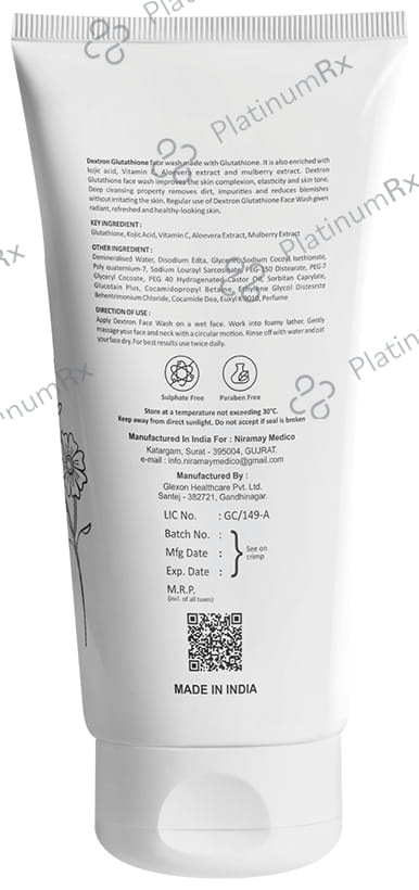 Dextron Glutathione Face Wash