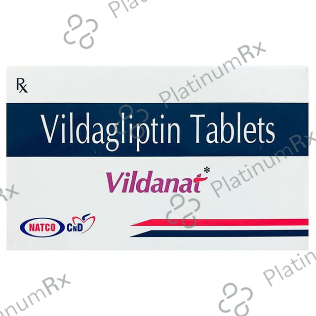 Vildanat 50mg Tablet 14s