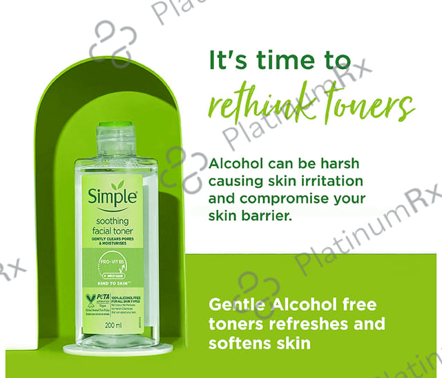 Simple Soothing Facing Toner
