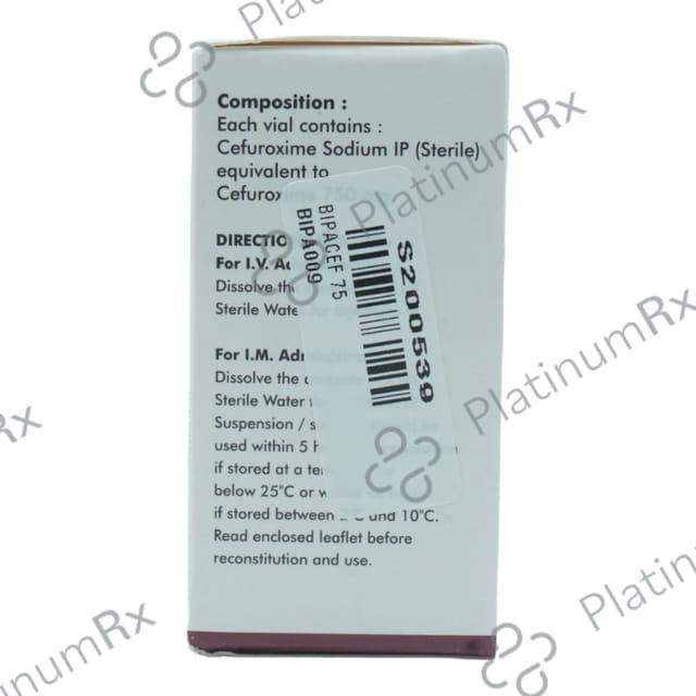 Bipacef 750mg Injection 1s