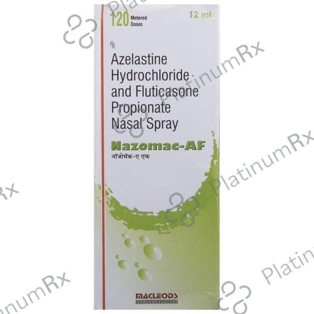 Nazomac AF 140/50mcg Nasal Spray 12ml
