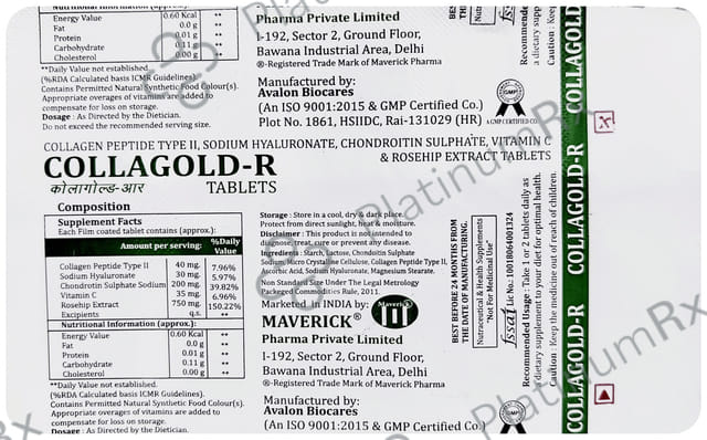 Collagold R Tablet