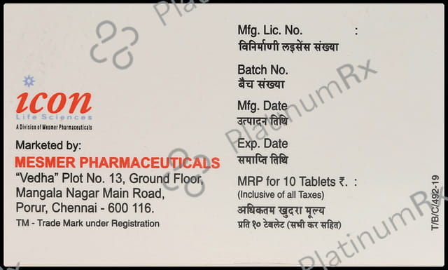 Riscon Plus 5mg Tablet 10s