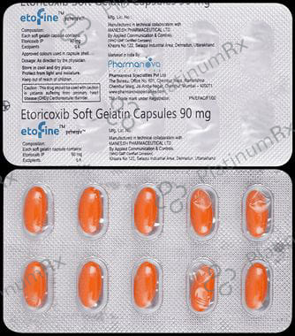Etofine 90mg Capsule 10s