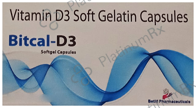 Bitcal-D3 Softgel Capsule