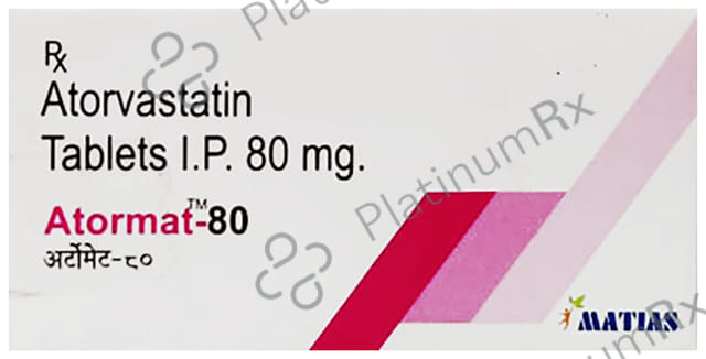 Atormat 80mg Tablet 10s