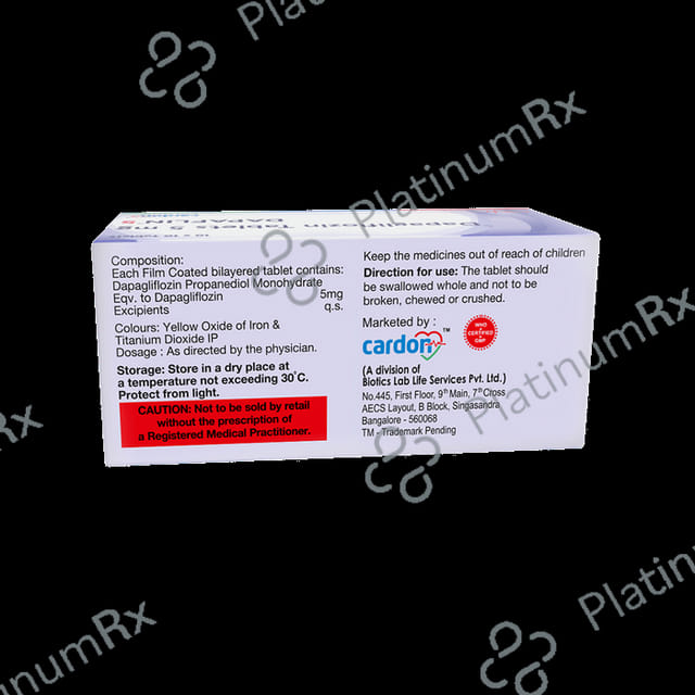 Dapaflin 5mg Tablet