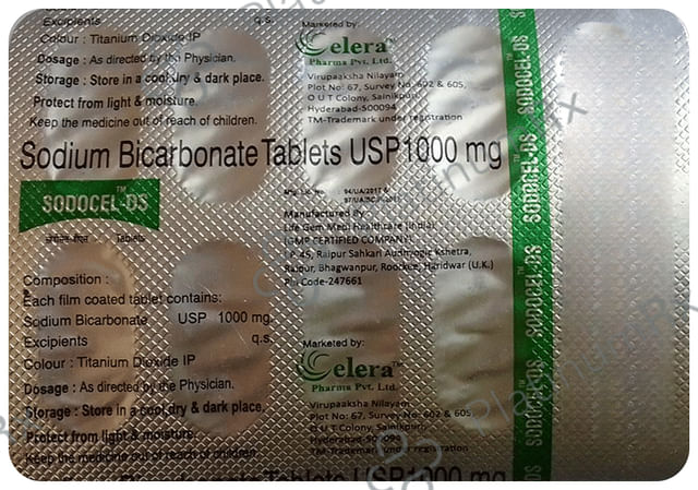 Sodocel DS 1000mg Tablet