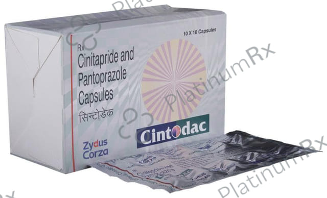 Cintodac 3/40mg Capsule 10s