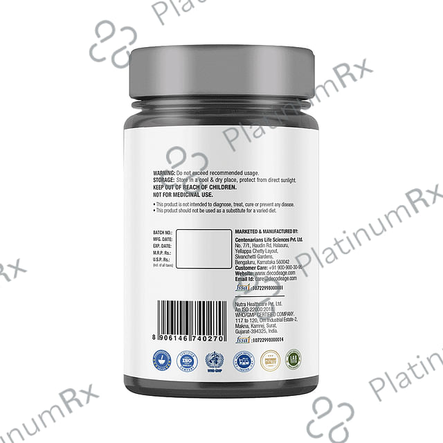Decode Age Caffeine-Free Pre-workout supplements- Improve Focus, Energy, Endurance & Stamina