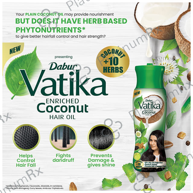 Dabur Vatika Enriched Coconut Hair Oil