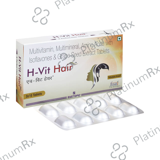 H Vit Hair Tablet 10s