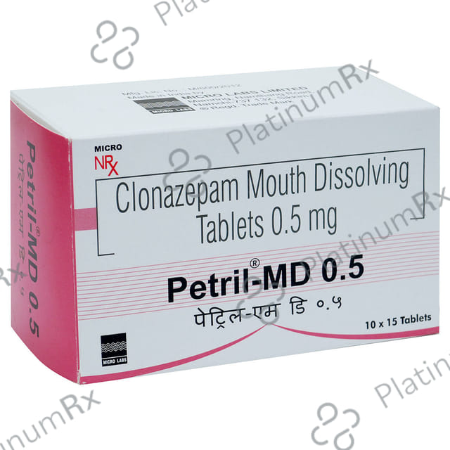 Petril-MD 0.5 Tablet 15 Tablet MD