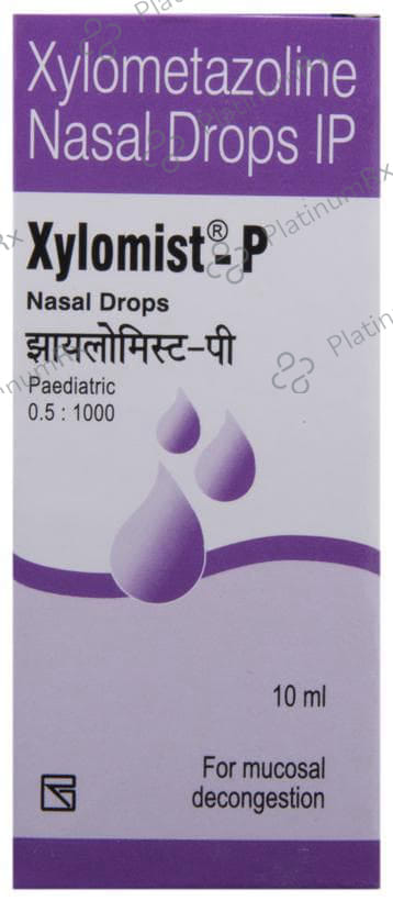 Xylomist P 0.05% Nasal Drops 10ml