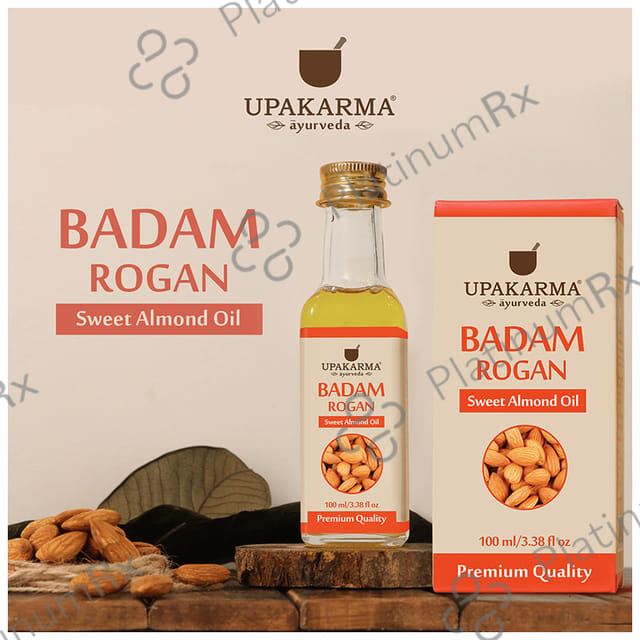 Upakarma Ayurveda Badam Rogan Sweet Almond Oil