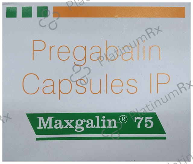 Maxgalin 75mg Capsule 15s