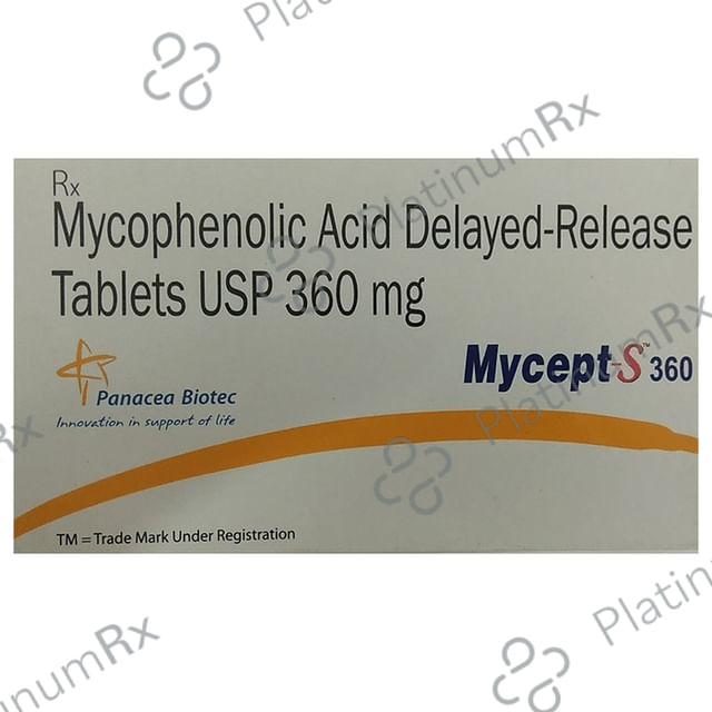 Mycept S 360mg Tablet 10s
